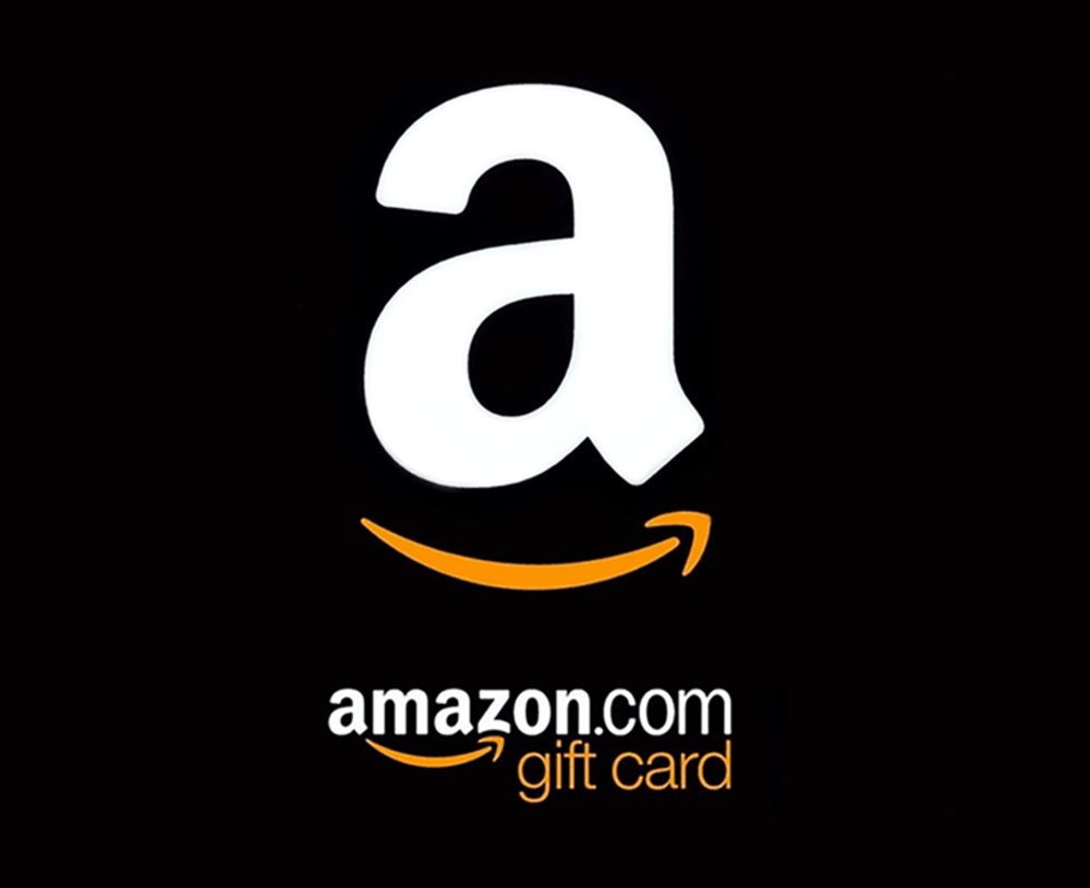 an Amazon gift card
