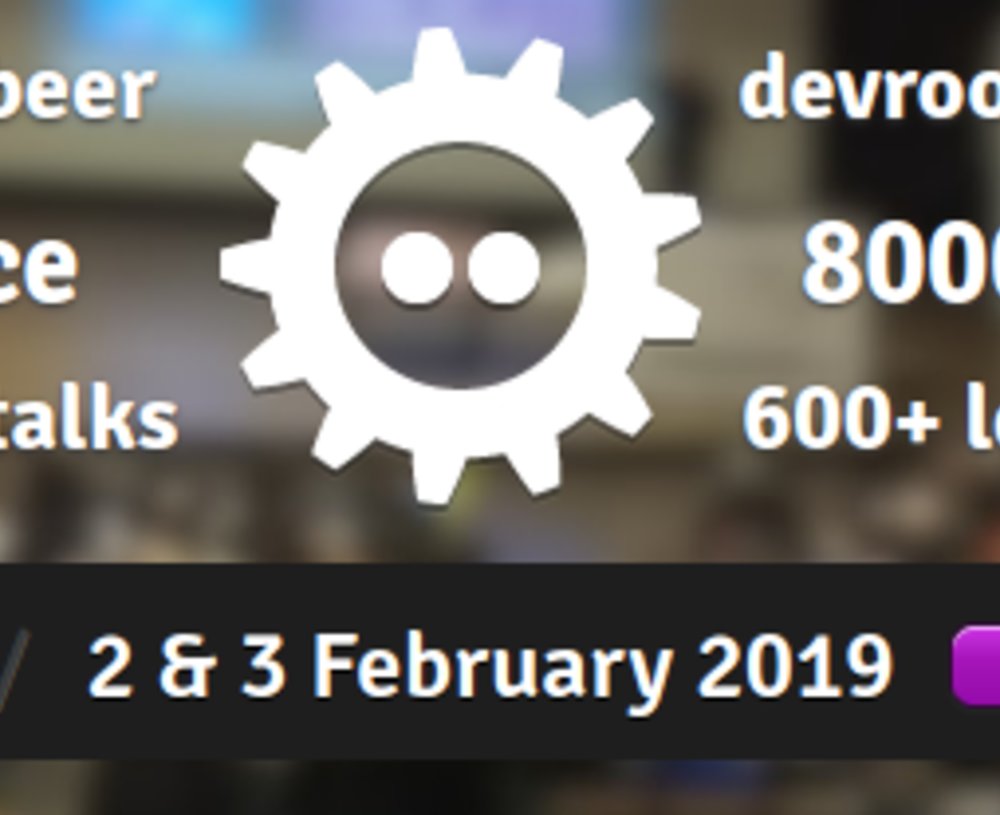 Experience Fosdem 2019 in Brussels