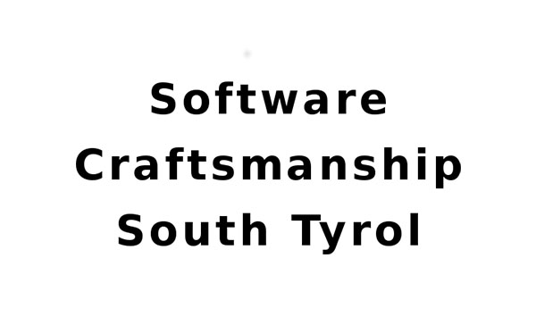 Software Craftsmanship South Tyrol